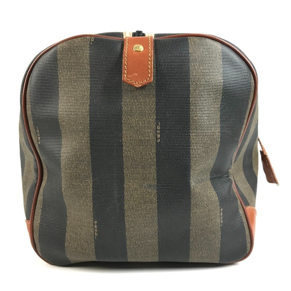 FENDI Vintage Pecan Bag, Travel Boston Leather, Men's & Women's, Khaki - Picture 4 of 16
